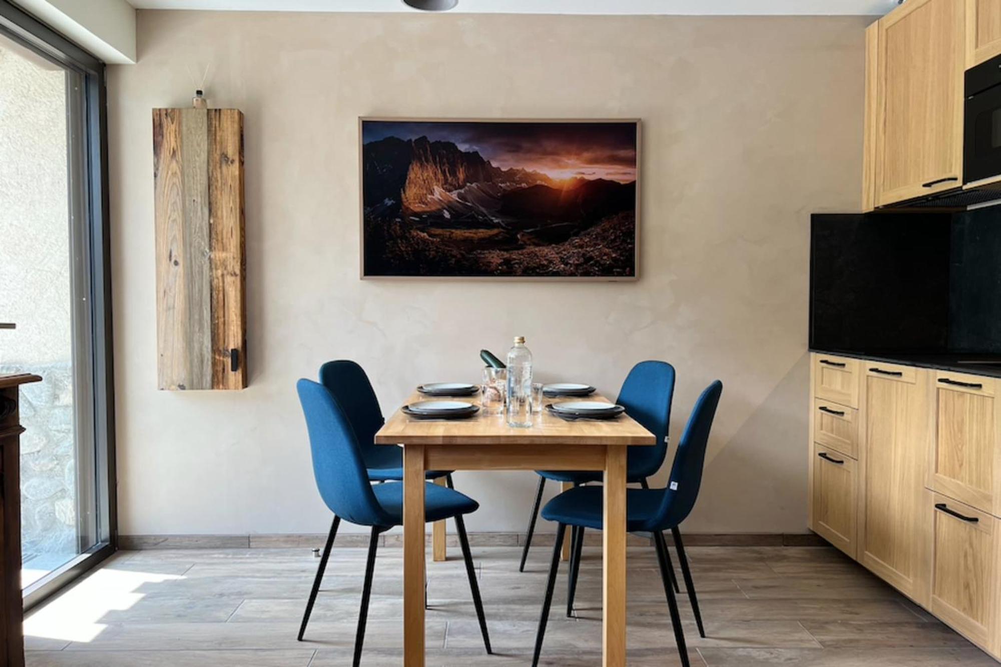 Apartamento T2 With View At The Foot Of The Slopes Le Monêtier-les-Bains Exterior foto