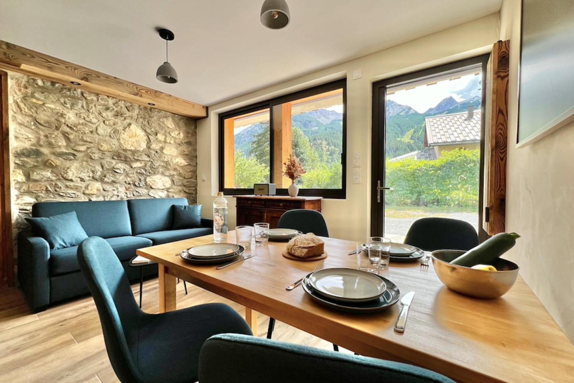 Apartamento T2 With View At The Foot Of The Slopes Le Monêtier-les-Bains Exterior foto